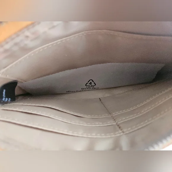 GUESS Mustard Floral Embossed Wristlet - Picture 3 of 5